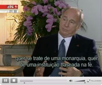Clash of ignorance Interview with His Highness the Aga Khan - Portuguese TV
