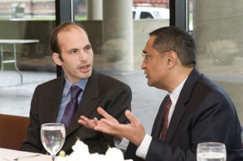 His Highness the Aga Khan visits Harvard's Graduate School of Design