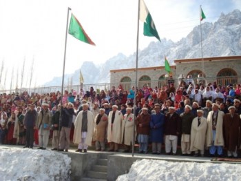 Pamir Times - Salgirah of His Highness celebrated despite snowfall