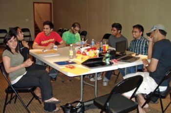 Members of the Ismaili Students Association Executive team