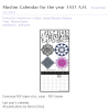 Muslim Calendar for the year 1431 AH