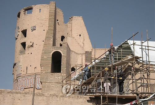 Herat Castle renovation project 4