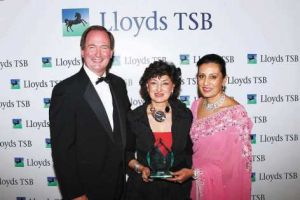 From left, Truett Tate, Naaz Coker and Kamel Hothi