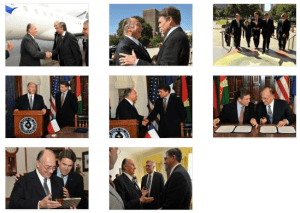 His Highness the Aga Khan with Governor Rick Perry