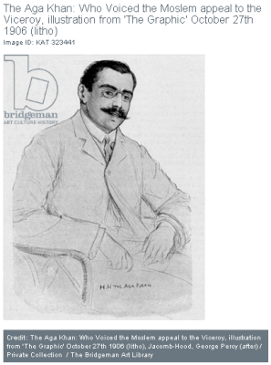 The Aga Khan - illustration The Aga Khan - illustration