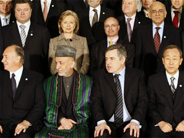 Afghan Summit in London CBS