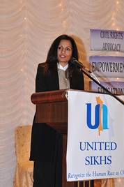 Almas Jiwani at 2nd global Sikh Conference