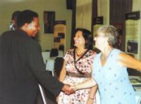 Shamim Murji and Ann Jeffs meet Syda Bbumba, the Ugandan Minister of Finance