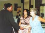 Shamim Murji and Ann Jeffs meet Syda Bbumba, the Ugandan Minister of Finance