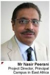 Nasir Peerani, Project Director, Principal Campus in East Africa