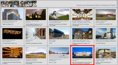 OAA People's Choice Awards 2010 for Architecture