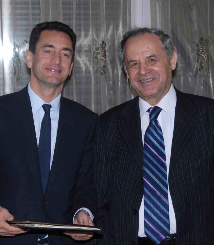 From Ismailimail Archives: Damascus, Syria, 26 October 2010: His Excellency Mr. Eric Chevallier, France’s Ambassador to Syria and His Excellency Mr. Mohamed Seifo, AKDN’s Resident Representative in Syria at the signing of the Partnership Convention between AKDN and the French Government.