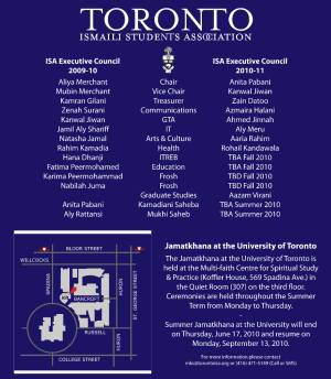 Toronto Ismaili Students Association