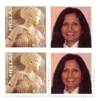 Greece Honours Almas Jiwani With a Commemorative Stamp