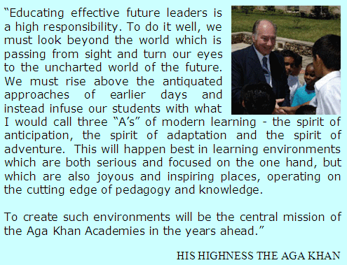Aga Khan Academies - Excellence in Education