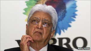BBC News - Wipro's Azim Premji makes $2bn Indian charity gift