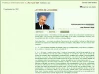 Jean-Jacques Lafaye Interview in French Magazine