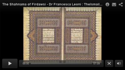 Millennial Anniversary of Firdawsi’s Shahnama - Lecture by Dr Francesca Leoni