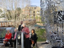 "Tolerance" sculptures along Allen Parkway promote Houston's diversity