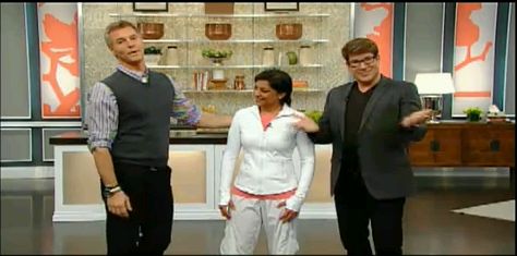 Steven and Chris Show: Salimah teaches Laughter Yoga