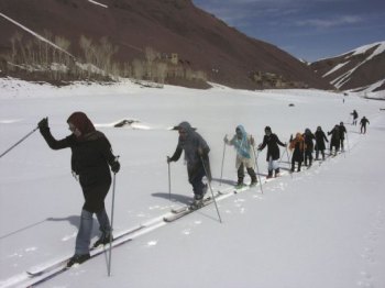Afghan Buddha province hopes to attract skiers: 1.2 million dollar project launched by the Aga Khan Foundation