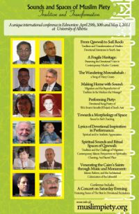 International Conference on Ginan and other Muslim Devotion in Edmonton International Conference on Ginan and other Muslim Devotion in Edmonton