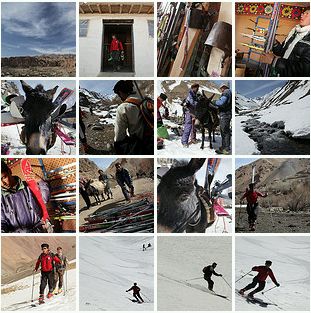 Skiing in Afghanistan photoset