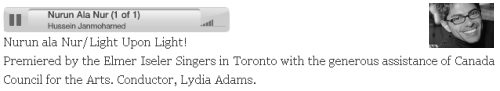 Nurun ala Nur Hussein Janmohamed's Nurun ala Nur/Light Upon Light!
