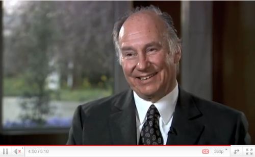 Video - 2011 UCSF Medal Recipient: His Highness the Aga Khan 