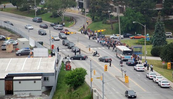 Aga Khan's Visit to Construction Site - June 22, 2011 - Photos by Jim Bowie