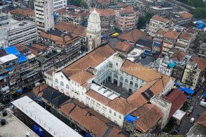 Aerial view of Mumbai Darkhana