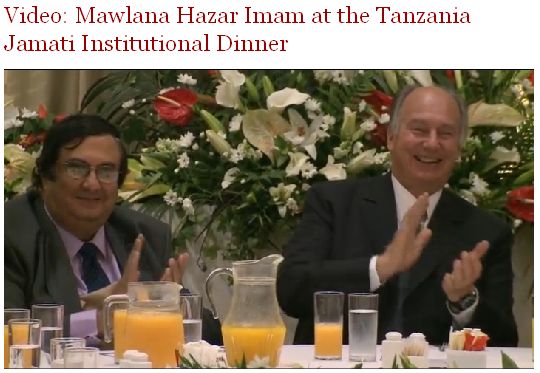 The Ismaili Video: Mawlana Hazar Imam at the Tanzania Jamati Institutional Dinner