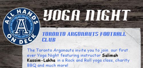 Salimah Kassim-Lakha Yoga Night and Charity BBQ
