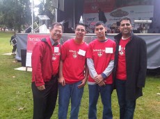 Lalji brothers raise $9000 at the Ismaili Walk for the Heart &amp; Stroke in Vancouver