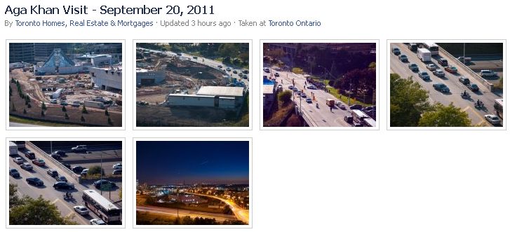 His Highness the Aga Khan's Private Visit to Toronto Museum's Construction Site