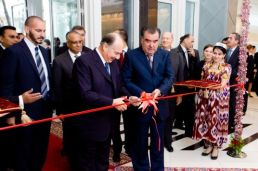 The Ismaili: Dushanbe Serena Hotel is opened by Mawlana Hazar Imam and the President of Tajikistan