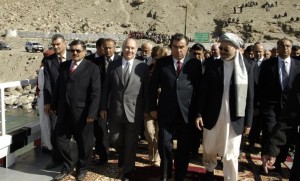 Prince Karim Aga Khan inaugurates Afghan-Tajik bridge construction - KHAAMA PRESS | Afghan Online Newspaper &amp; Magazine