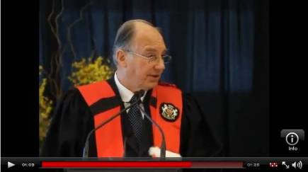 Ottawa Citizen Video: Aga Khan Honoured