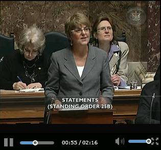 Carol James MLA on Naz Rayani