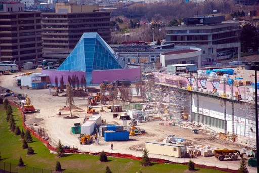 Aga Khan Musuem Construction - April 4