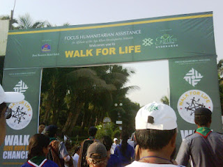 Focus Humanitarian Assistance's Walk for Life India - April 2012