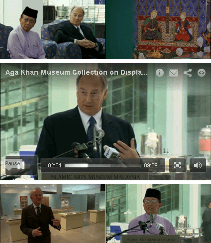 Video of Aga Khan Museum Collection on Display in Malaysia
