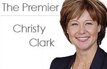 Honourable Premier of British Columbia Christy Clark