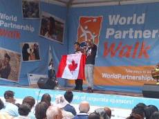 Select Tweets from the Partnership Walk in Canada