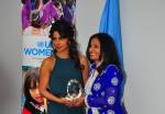 Almas Jiwani presents awards to Priyanka Chopra and Shahid Kapoor
