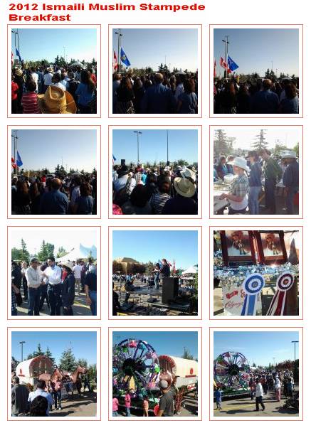 Calgary, Canada: 2012 Ismaili Muslim Stampede Breakfast