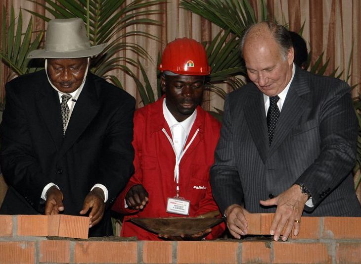 foundation stone for the Bujagali