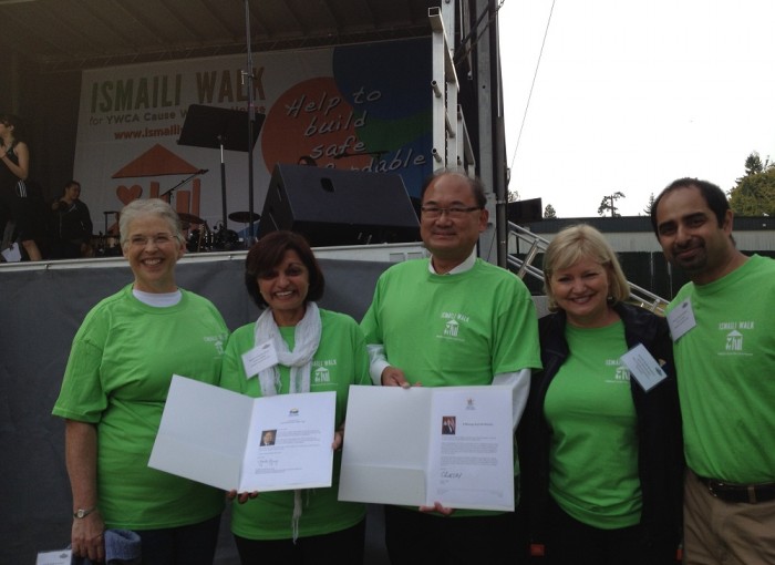 Ismaili Walk raises $250,000 for Community | MLA Margaret MacDiarmid