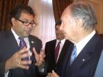 Mayor Naheed Nenshi with His Highness the Aga Khan