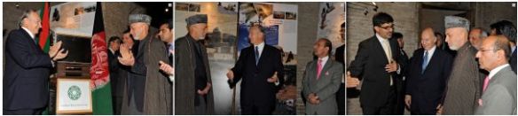 Photographs: Kabul’s Timur Shah Mausoleum Opened  by President Karzai and His Highness the Aga Khan